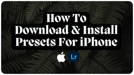 iPhone Install - Lou & Marks Presets