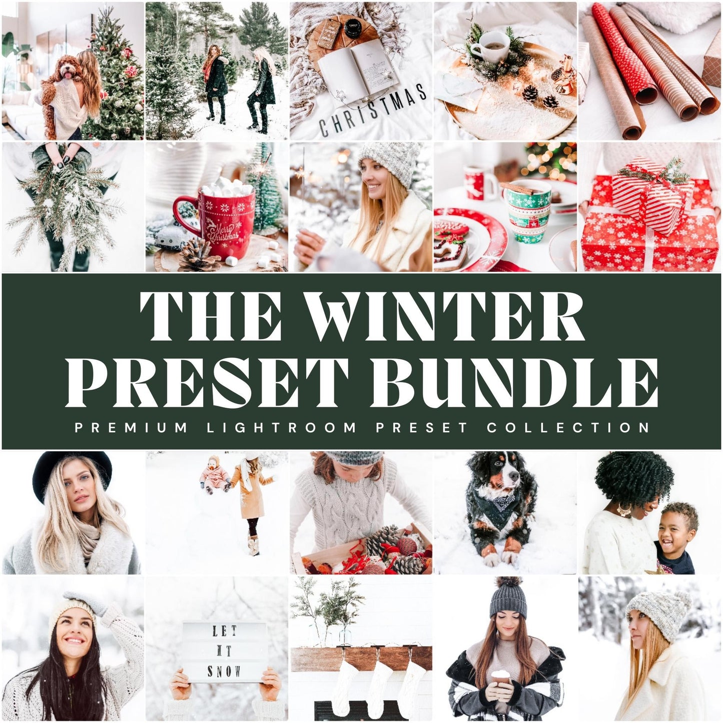 Load image into Gallery viewer, Best Winter Lightroom Presets For Adobe Lightroom By Lou And Marks Presets
