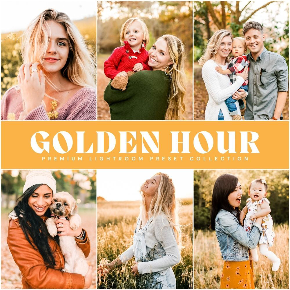 The Best Fall Lightroom Presets Bundle By Lou And Marks Presets Top Presets Golden Hour